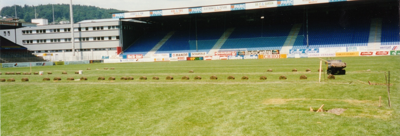 Klammsteiner - Grabenbau beim FC Luzern