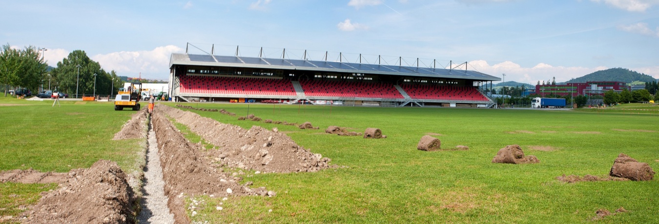 Klammsteiner - Horizontalbohrung Fussballstadion